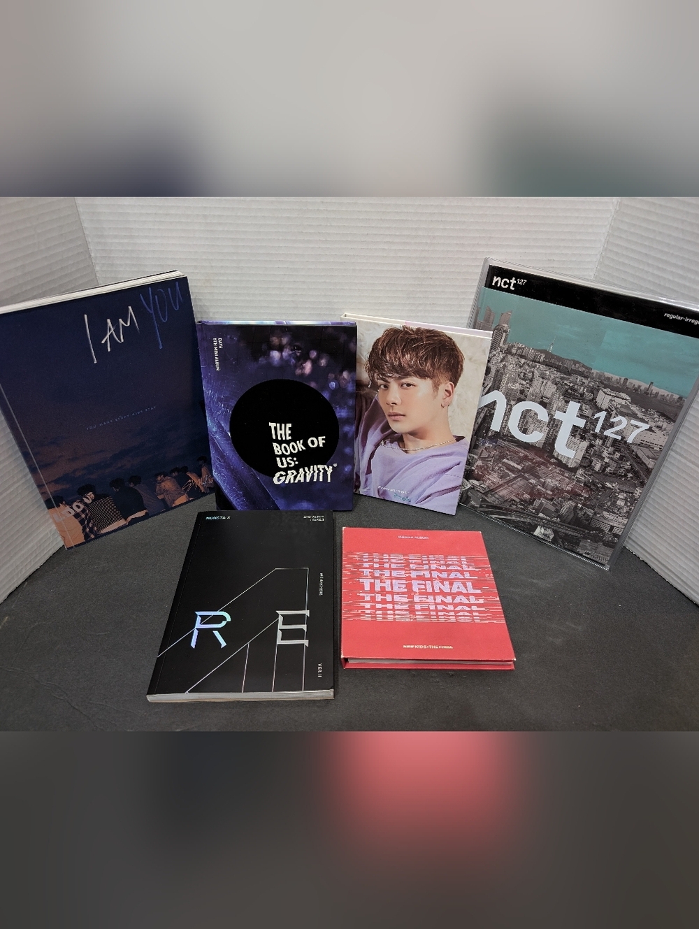 K-Pop Albums Korean Boy Groups Music Albums Lot Of 6 Got7, iKon, Stray Kids